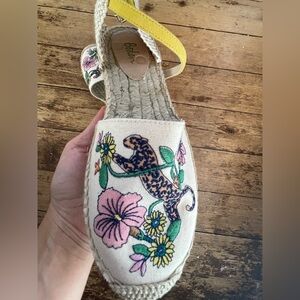 Boden Flat-form Espadrilles - Size 39 - Made in Spain - Jute - Vacation - Cute